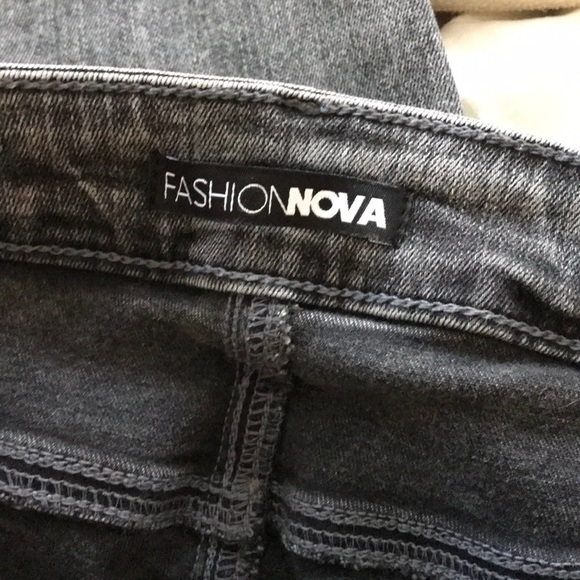 Black Washed Jeans - Picture 2 of 5